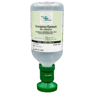 Foto 1 | Foto 1 | Solución Salina Estéril Eyewash Solution Plus Rinse 500 Ml 2 Con Vaso - Venta Internacional.