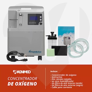 Foto 5 | Foto 5 | Concentrador de Oxígeno 5 Litros Medical Compacto Grado Hospitalario
