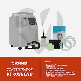 Foto 6 | Foto 6 | Concentrador de Oxígeno 5 Litros Medical Compacto Grado Hospitalario