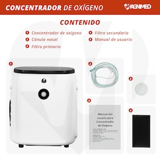 Foto 6 | Foto 6 | Concentrador De Oxígeno 7lts Portátil Compacto Oab1…