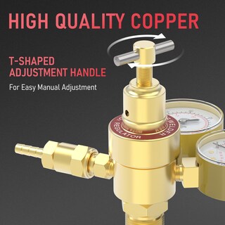 Foto 3 | Foto 3 | Regulador De Soldadura A Gas Yeswelder Argon Co2 Con Manguera De 2,5 M - Venta Internacional.