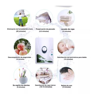 Foto 3 | Foto 3 | Generador Ozono Purificador Esteriliza Ozonizador Agua/aire Eo Safe Imports Esi-11692 Blanco