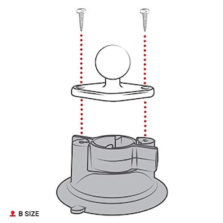 Foto 4 | Foto 4 | Base Con Ventosa Ram Mounts Twist-lock Composite - Venta Internacional.