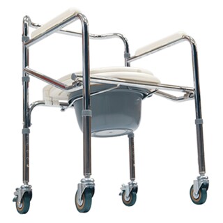 Foto 2 | Foto 2 | Silla Cómodo para Adulto con Ruedas Plegable