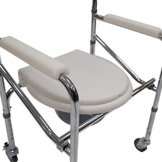Foto 3 | Foto 3 | Silla Cómodo para Adulto con Ruedas Plegable
