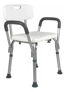 Foto 1 | Foto 1 | Silla para Ducha con Descansabrazos para Adulto con Ajuste Altura