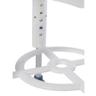 Foto 3 | Foto 3 | Taburete De Baño Drive Medical Con Asiento Giratorio Acolchado Blanco/azul - Venta Internacional.