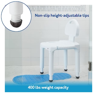 Foto 4 | Foto 4 | Asiento De Baño Y Silla De Ducha Carex Para Personas Mayores De Hasta 400 Libras - Venta Internacional.