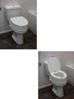 Foto 8 | Foto 8 | Aumento Asiento para Baño con Tapa Super Confort 15 cm