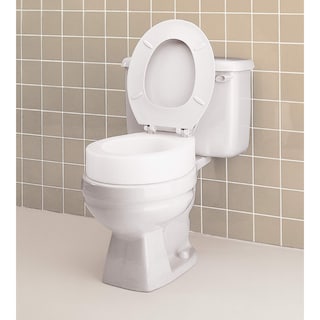 Foto 4 | Foto 4 | Elevador De Asiento De Inodoro Carex Alargado, Elevado, 9 Cm, 136 Kg De Capacidad - Venta Internacional.