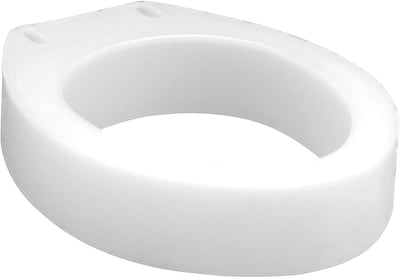 Foto 7 | Foto 7 | Elevador De Asiento De Inodoro Carex Alargado, Elevado, 9 Cm, 136 Kg De Capacidad - Venta Internacional.