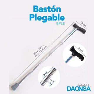 Foto 3 | Foto 3 | Bastón Plegable Plata Daonsa