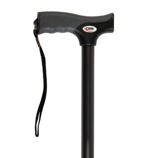 Foto 1 | Foto 1 | Bastón De Senderismo Carex Soft Grip Ajustable En Altura, Color Negro - Venta Internacional.