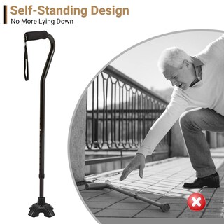 Foto 2 | Foto 2 | Cane Tips Dotday For Stability Self Standing Black, Paquete De 2 Unidades - Venta Internacional.