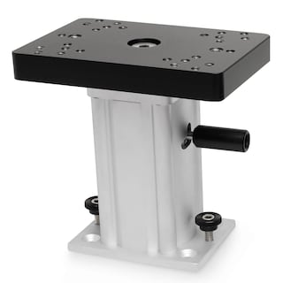 Foto 1 | Foto 1 | Pedestal Mount Cannon, Base Giratoria De Aluminio De 6 Alturas, Color Negro Y Plateado - Venta Internacional.