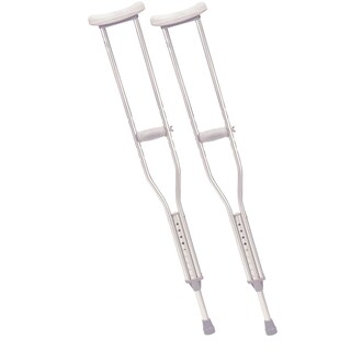 Foto 1 | Foto 1 | Crutch Drive Medical De Aluminio Con Almohadilla Para Axilas, Gris, Para Adultos - Venta Internacional.