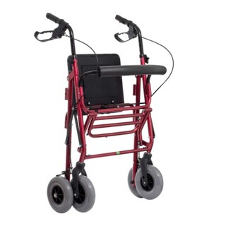 Foto 2 | Foto 2 | Andadera Ortopédica de Aluminio y Silla de Ruedas Ligera color Roja Eko Er100401