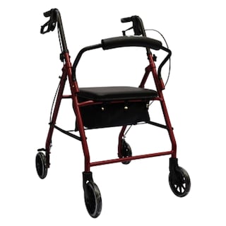 Foto 5 | Foto 5 | Andadera Ortopédica Rollator de Acero con Bolsa y Frenos de Seguridad