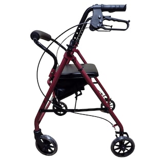 Foto 6 | Foto 6 | Andadera Ortopédica Rollator de Acero con Bolsa y Frenos de Seguridad