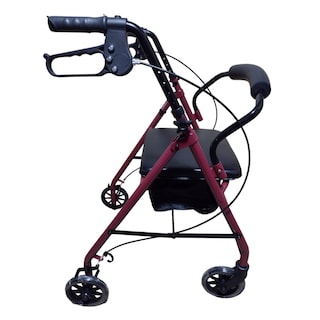 Foto 7 | Foto 7 | Andadera Ortopédica Rollator de Acero con Bolsa y Frenos de Seguridad