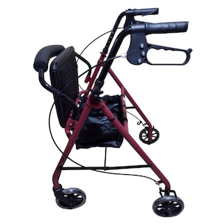 Foto 8 | Foto 8 | Andadera Ortopédica Rollator de Acero con Bolsa y Frenos de Seguridad