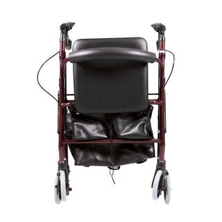 Foto 4 | Foto 4 | Andadera Rollator Vino Con Bolsa De Vinil | Estructura De Aluminio, Ajuste De Altura, Ruedas Y Frenos