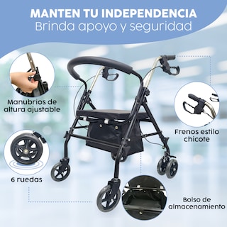 Foto 4 | Foto 4 | Andadera 4 Ruedas Lift - Movilidad Segura Y Confortable