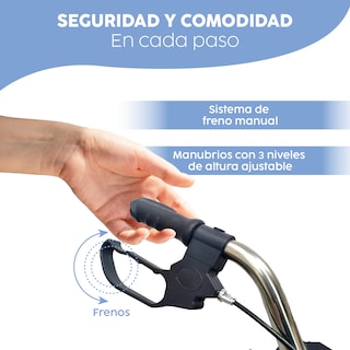Foto 7 | Foto 7 | Andadera 4 Ruedas Lift - Movilidad Segura Y Confortable