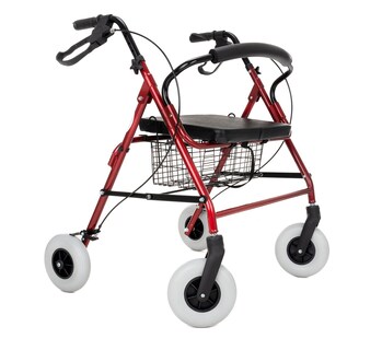 Foto 1 | Foto 1 | Andadera Rollator Bariátrica Hilphy Medical de Aluminio con Freno