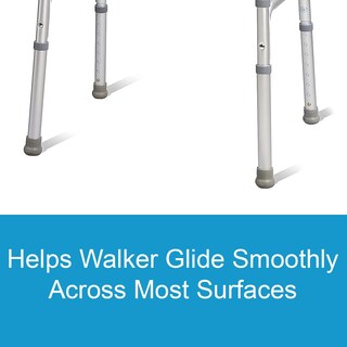 Foto 6 | Foto 6 | Walker Auto Glides Carex Para Personas Mayores Y Adultos, Ajuste Universal - Venta Internacional.