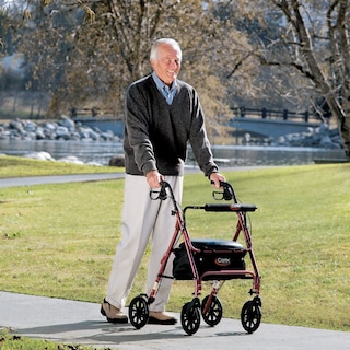 Foto 6 | Foto 6 | Rollator Walker Carex En Altura Ajustable Con Asiento De 250 Libras - Venta Internacional.
