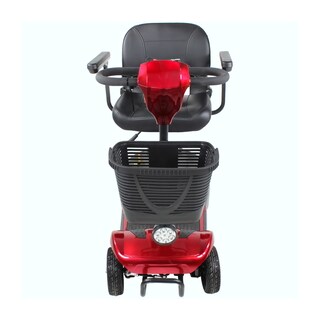 Foto 5 | Foto 5 | Silla Ruedas Electrica Scooter Recargable Luz Led Plegable Rojo Nanofort