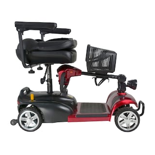 Foto 6 | Foto 6 | Silla Ruedas Electrica Scooter Recargable Luz Led Plegable Rojo Nanofort