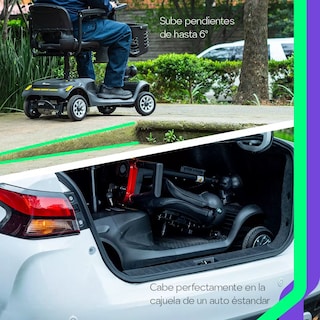Foto 7 | Foto 7 | Scooter Eléctrico SANEZY con 4 Ruedas y Estructura de Acero