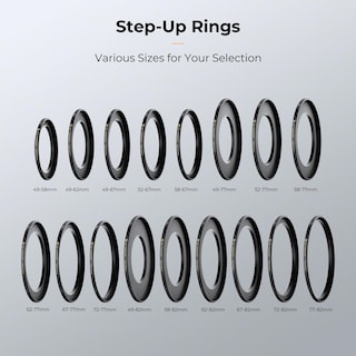 Foto 4 | Foto 4 | Anillo Adaptador De Filtro De Lente Elevador K&f Concept De 49 Mm A 58 Mm, Anillos Adaptadores De Fi - Venta Internacional.