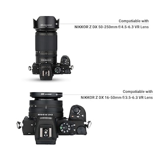 Foto 2 | Foto 2 | Parasol De Lente Atornillable Y Bayoneta Para Nikon Z30 Z50 Z Fc (1+1) - Venta Internacional.