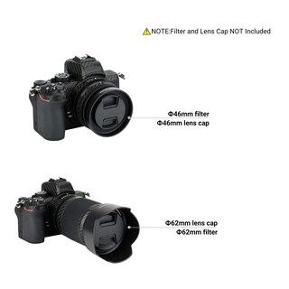 Foto 3 | Foto 3 | Parasol De Lente Atornillable Y Bayoneta Para Nikon Z30 Z50 Z Fc (1+1) - Venta Internacional.