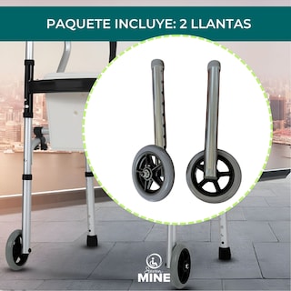 Foto 3 | Foto 3 | Par De Llantas Sc-w3 5 Para Andadera Con Extensión