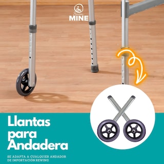 Foto 7 | Foto 7 | Par De Llantas Sc-w3 5 Para Andadera Con Extensión