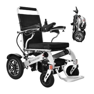 Foto 1 | Foto 1 | Silla Ruedas Electrica Plegable Acero Controlador 5 Vel Nanofort