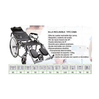 Foto 2 | Foto 2 | Silla de Ruedas Mobicare Dy1902gc46 color Negro