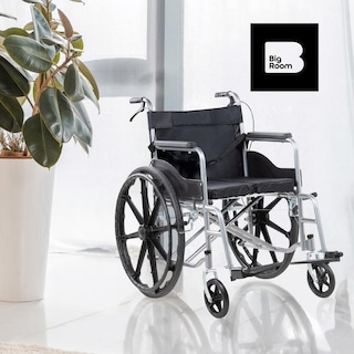 Foto 5 | Foto 5 | Silla De Ruedas Ligera Plegable Traslado Compacta Con Freno