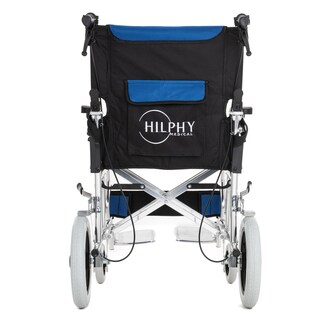 Foto 3 | Foto 3 | Silla de Ruedas de Traslado Hilphy Medical Hil63f3a Azul de Aluminio
