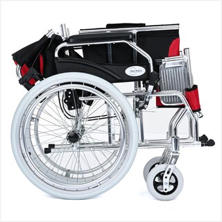 Foto 4 | Foto 4 | Silla de Ruedas Hilphy Medical Hil63f7roj Rojo de Aluminio