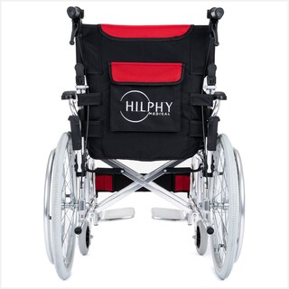 Foto 5 | Foto 5 | Silla de Ruedas Hilphy Medical Hil63f7roj Rojo de Aluminio