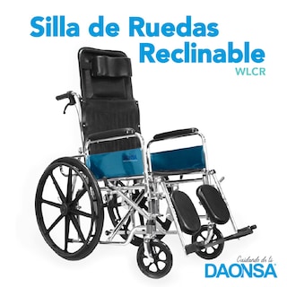Foto 2 | Foto 2 | Silla de Ruedas Reclinable Daonsa