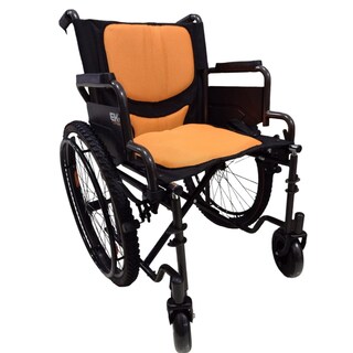 Foto 7 | Foto 7 | Silla de Ruedas Eko Mobility Todoterreno Naranja Sport con Descansapiés
