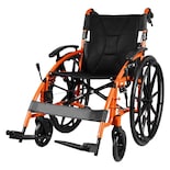 Silla Ruedas Deportiva Ligera Aluminio Plegable + Rueditas