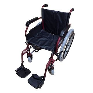 Foto 8 | Foto 8 | Silla De Ruedas Todo Terreno Descansapies Xtreme 18'' Roja (lava)