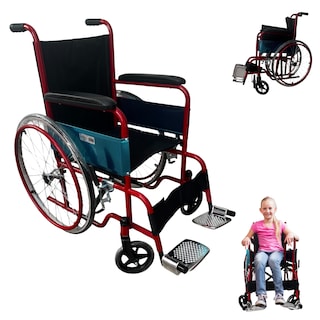 Foto 1 | Foto 1 | Silla De Ruedas Infantil Llantas Rayos 22 Para Niños Sc-373